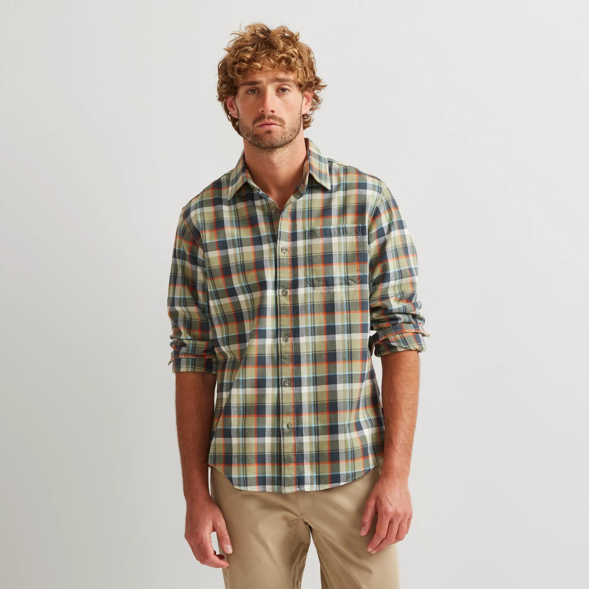 Men's Eddie's Favorite Flannel Relaxed Fit Shirt - Plaid