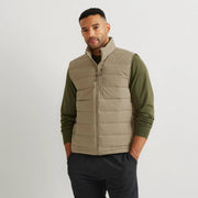 Men's EB Stretch Down Vest - Light Khaki