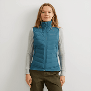 Women's MotionLoft Hybrid Down Vest - Sea Blue