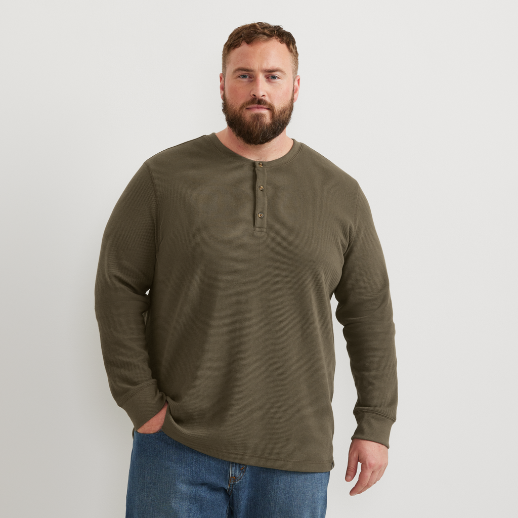 Men's Eddie's Favorite Ultrasoft Thermal Henley