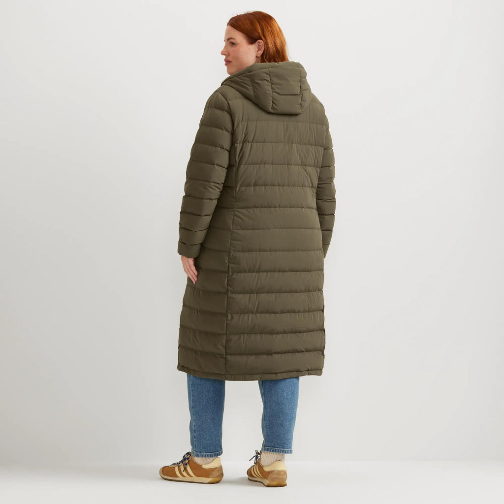 Women's EB Stretch Down Hooded Duffle Coat