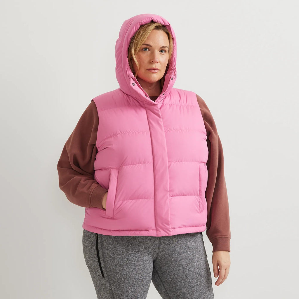 Women's Ketchum Short Down Hooded Vest