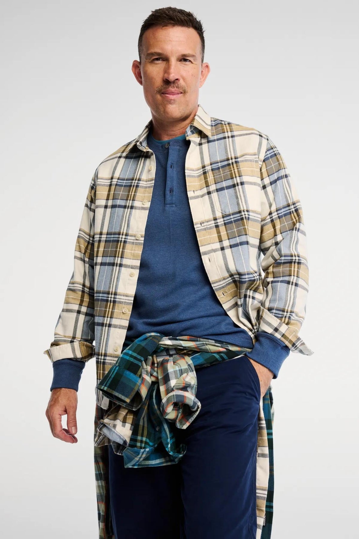 Men's Eddie's Favorite Flannel Relaxed Fit Shirt - Plaid