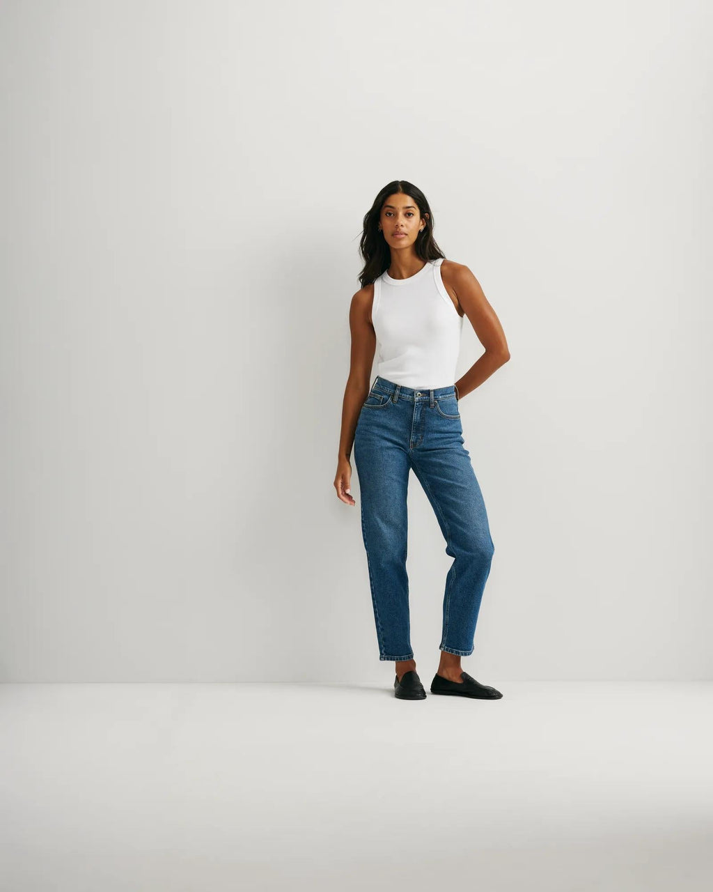 Women's Authentic High-Rise Straight Leg Jeans