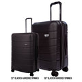 2 Pc Set Glacier Hardside Spinner (30 And 22)