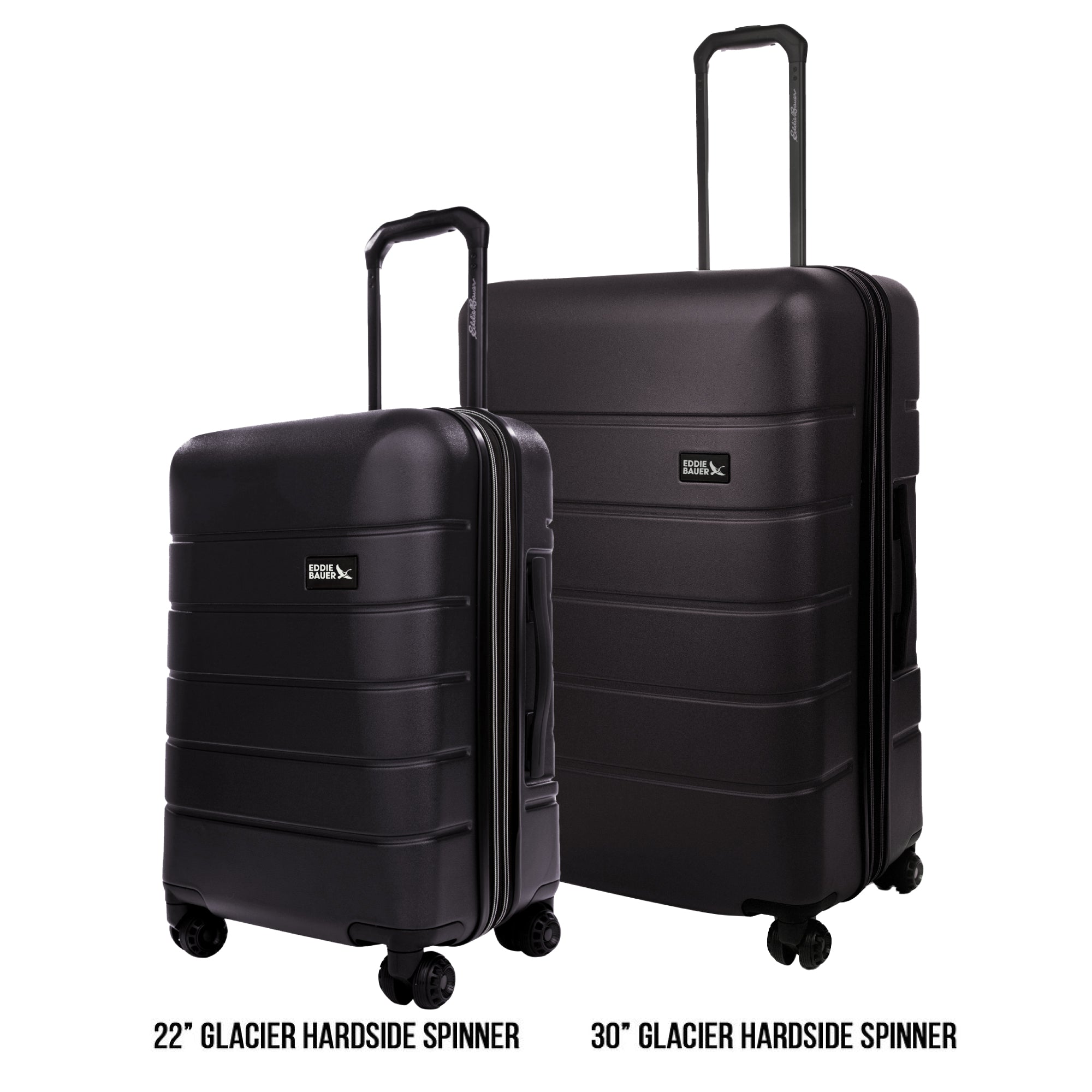 2 Pc Set Glacier Hardside Spinner (30 And 22)
