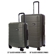 2 Pc Set Glacier Hardside Spinner (30 And 22) - Sprig