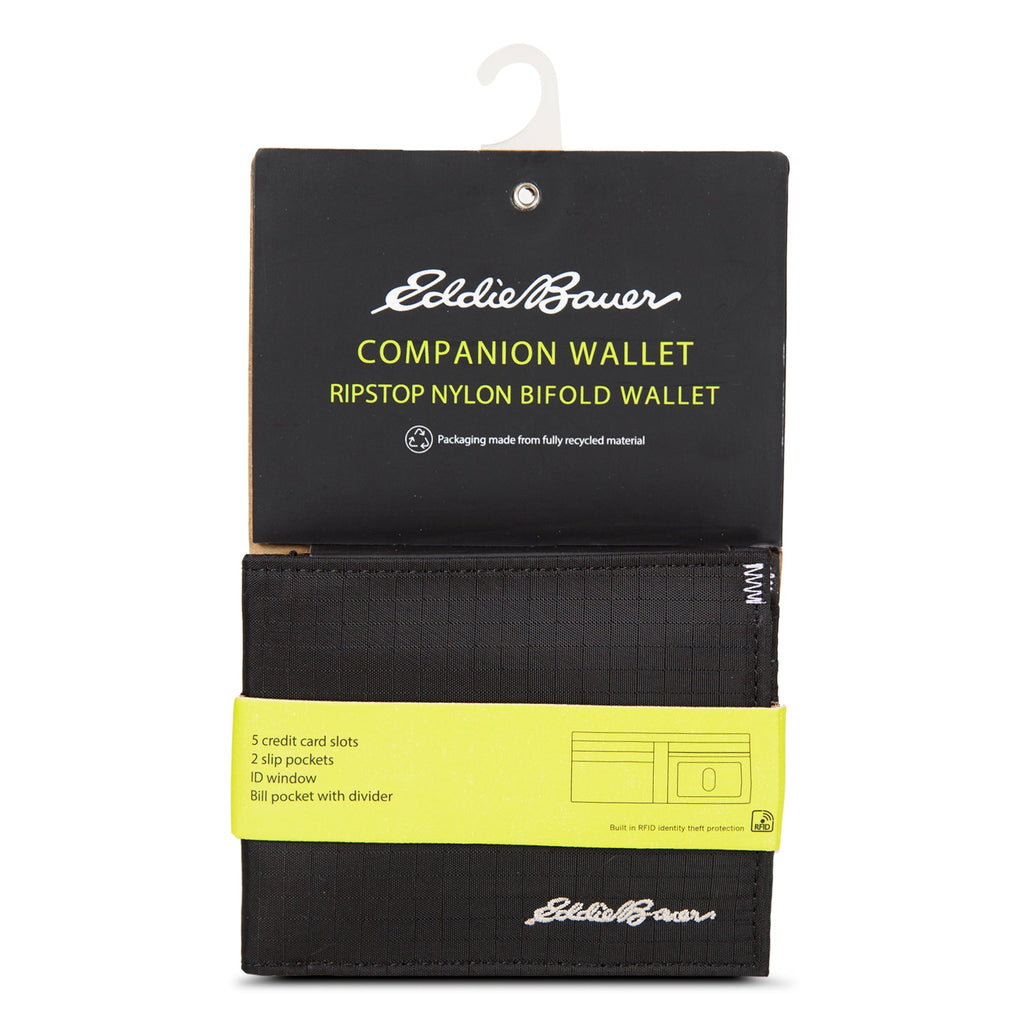 Companion Ripstop Nylon Bifold Wallet