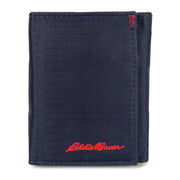 Companion Ripstop Nylon Trifold Wallet - Navy