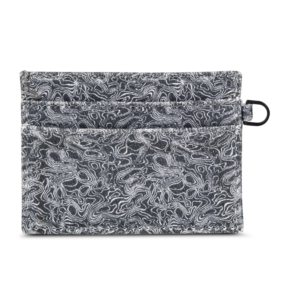 Pioneer Leather And Printed Cotton Canvas Card Case