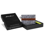Pioneer Leather And Printed Cotton Canvas Card Case