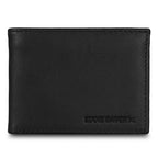 EB Signature Logo Leather Flip Id Bifold Wallet