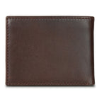 EB Signature Logo Leather Flip Id Bifold Wallet