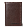 EB Signature Logo Leather Trifold Wallet