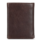 EB Signature Logo Leather Trifold Wallet