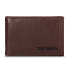 EB Signature Logo Leather Bifold With Money Clip Wallet