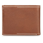 EB Signature Top Stitch Leather Passcase Wallet