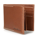 EB Signature Top Stitch Leather Passcase Wallet