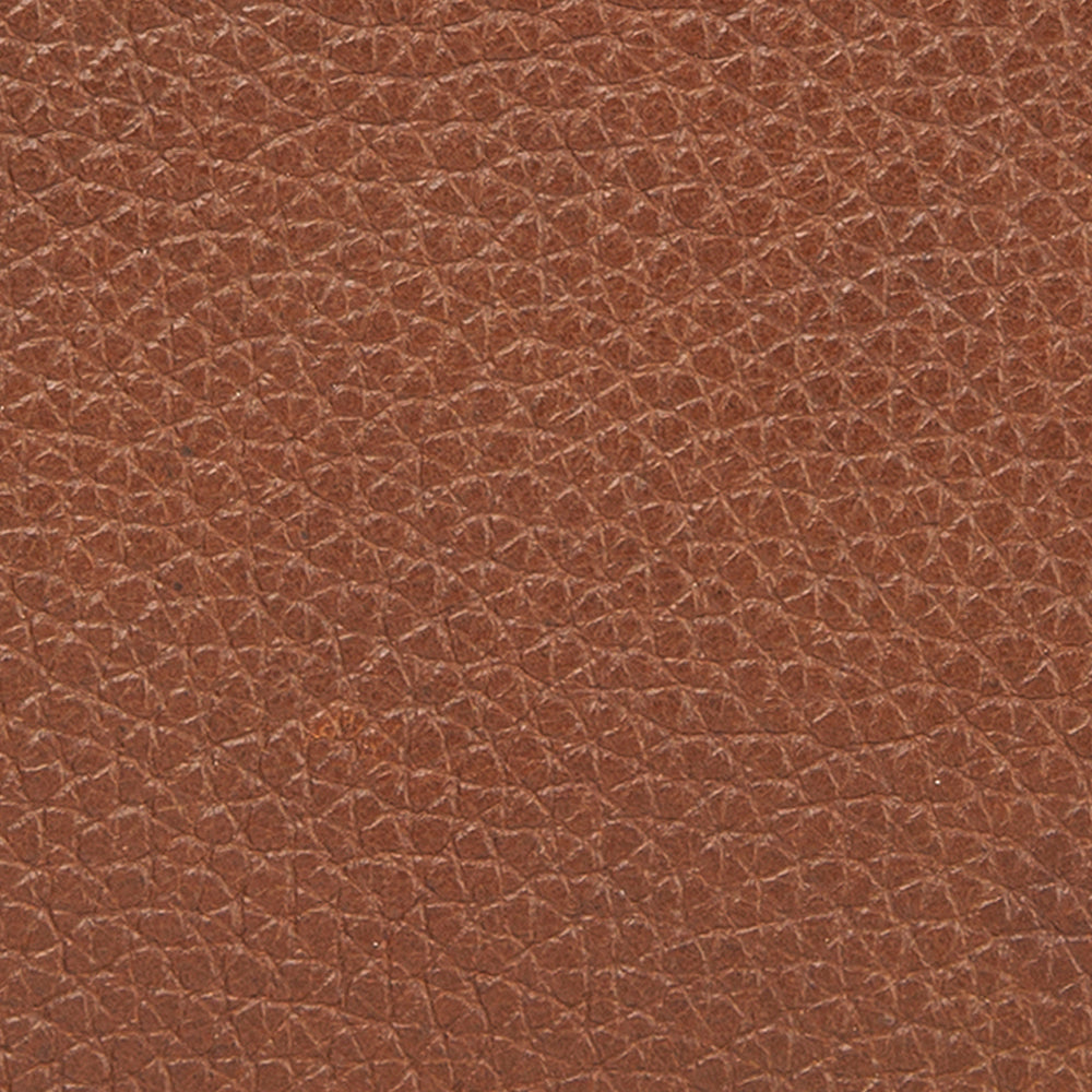 EB Signature Top Stitch Magnetic Leather Card Case