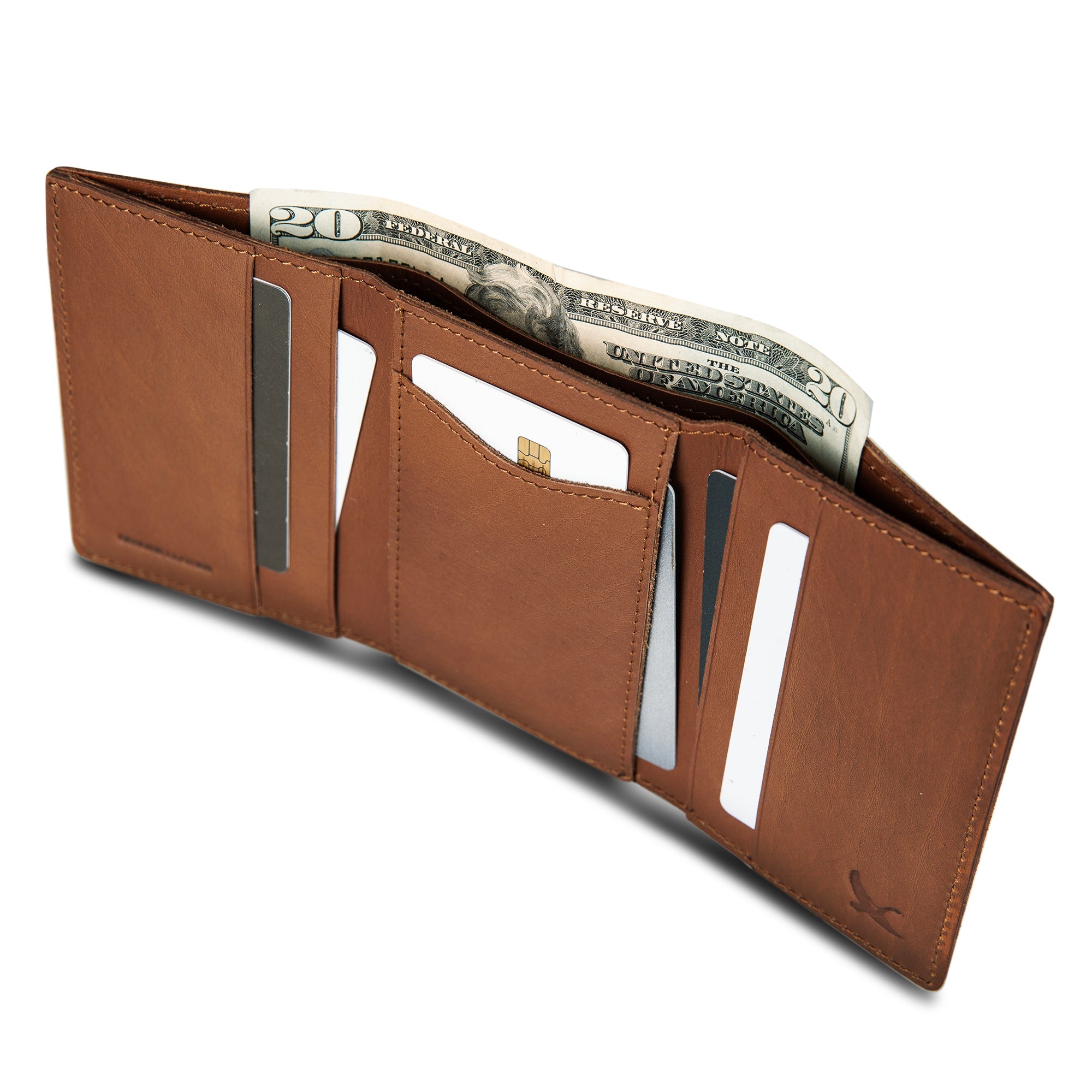 EB Outdoor Leather Trifold Wallet