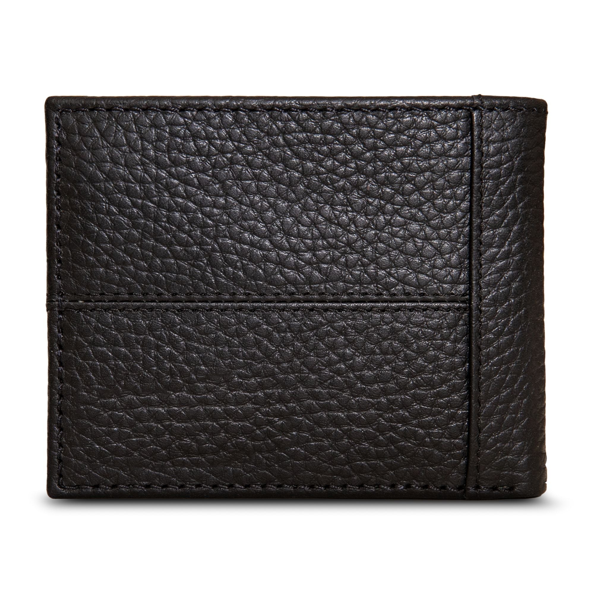 Extra Capacity Rugged Leather Bifold With Flip Id