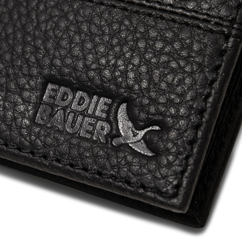 Extra Capacity Rugged Leather Bifold With Flip Id