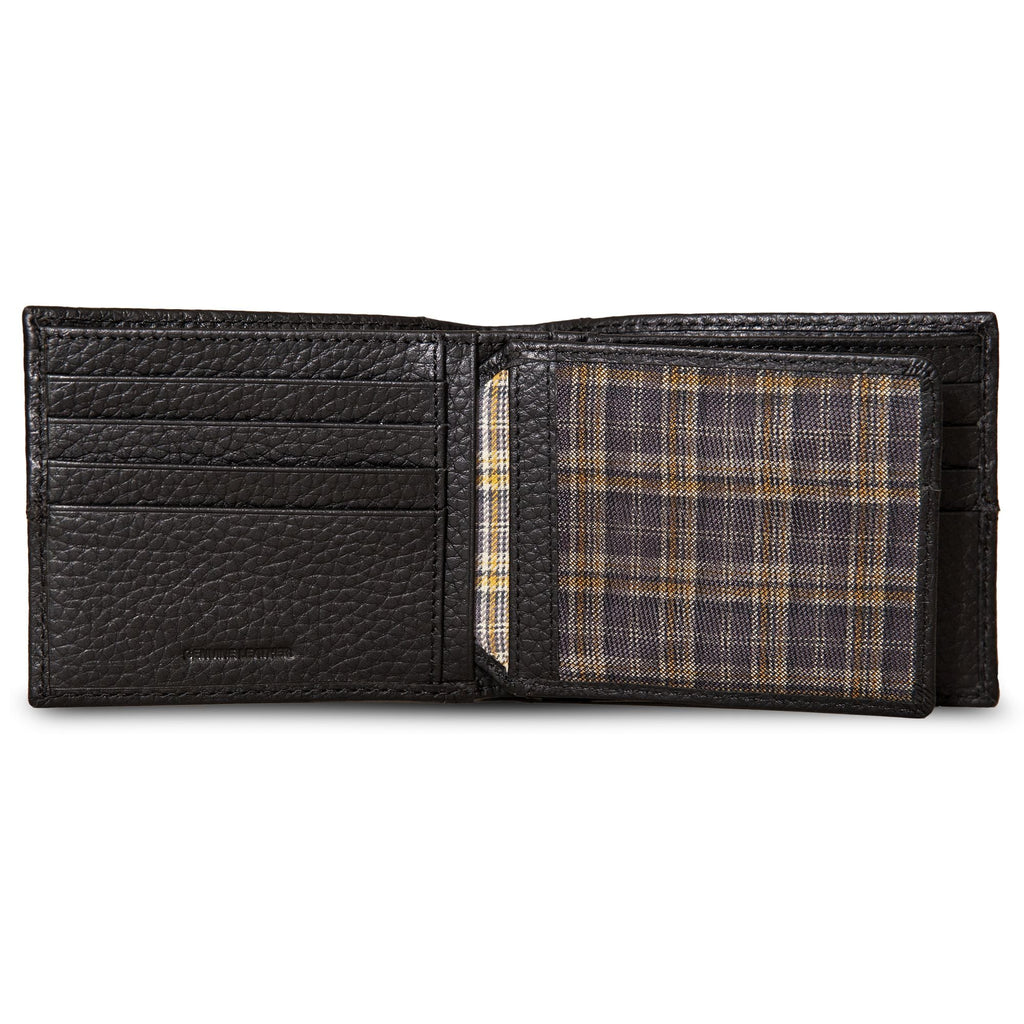 Extra Capacity Rugged Leather Bifold With Flip Id