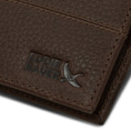 Extra Capacity Rugged Leather Bifold With Flip Id