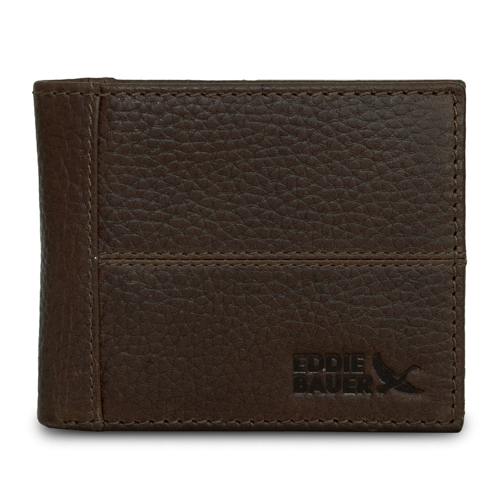 Extra Capacity Rugged Leather Bifold With Flip Id