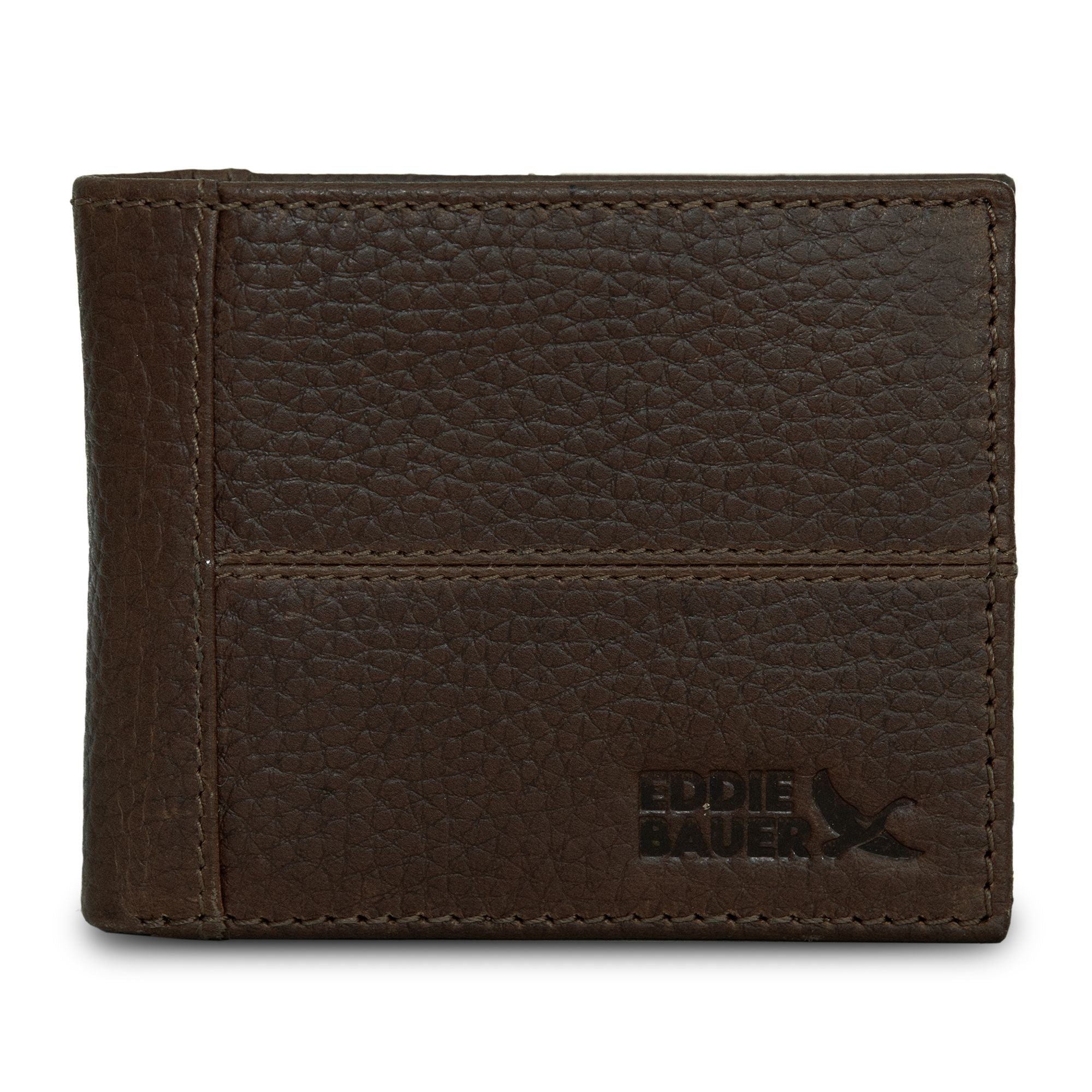 Extra Capacity Rugged Leather Bifold With Flip Id