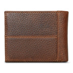 Extra Capacity Rugged Leather Bifold With Flip Id