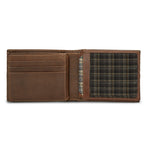 Extra Capacity Rugged Leather Bifold With Flip Id