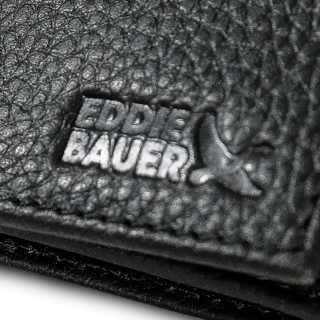 Extra Capacity Rugged Leather Trifold With Flip Id