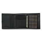 Extra Capacity Rugged Leather Trifold With Flip Id