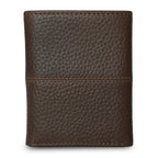 Extra Capacity Rugged Leather Trifold With Flip Id