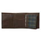 Extra Capacity Rugged Leather Trifold With Flip Id