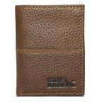 Extra Capacity Rugged Leather Trifold With Flip Id