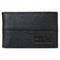 Rugged Leather Money Clip Bifold Wallet