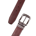 Men's Smooth Leather Reversible Belt