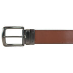Men's Smooth Leather Reversible Belt