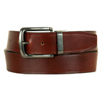 Men's Smooth Leather Reversible Belt