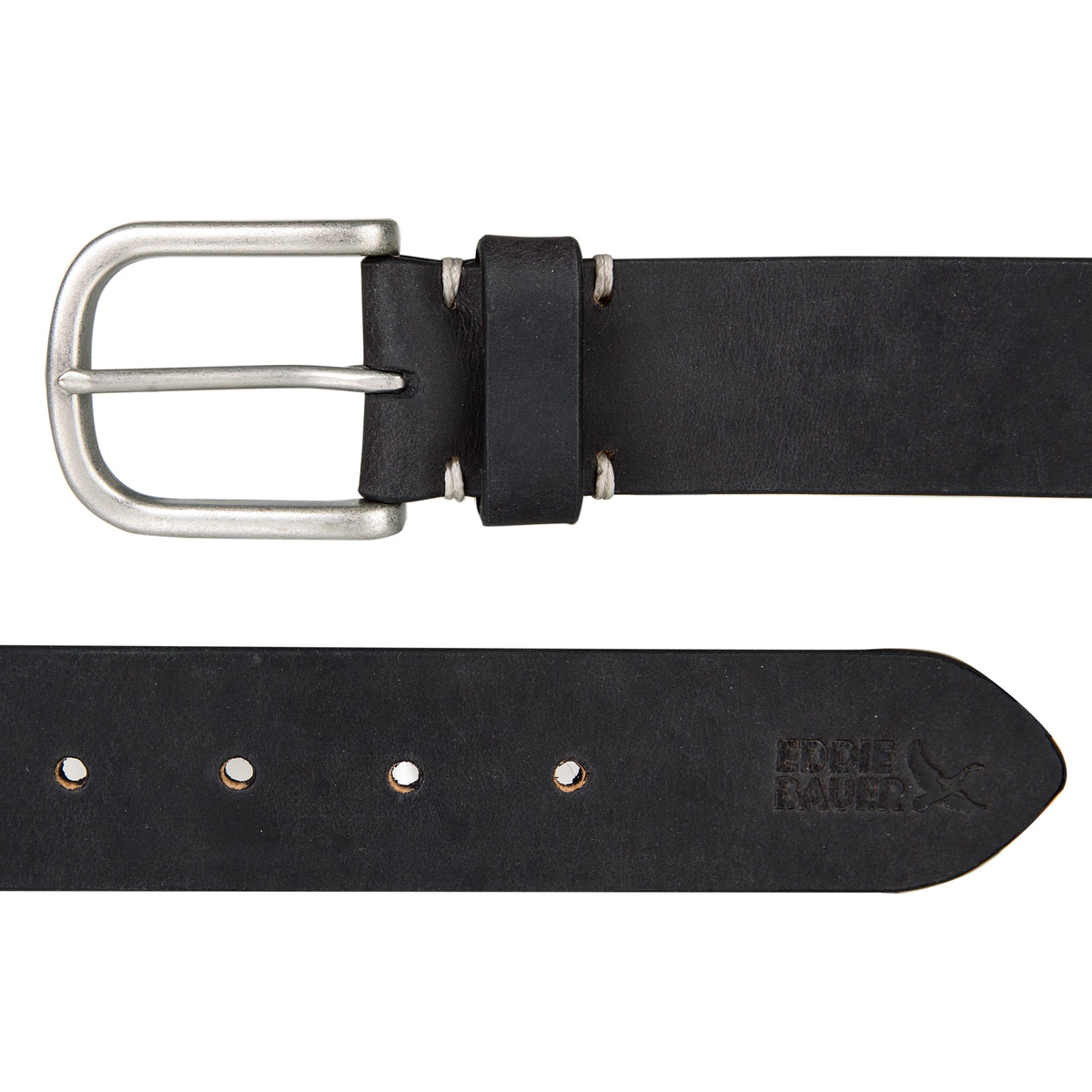 Men's Hand Tacked Leather Jean Belt