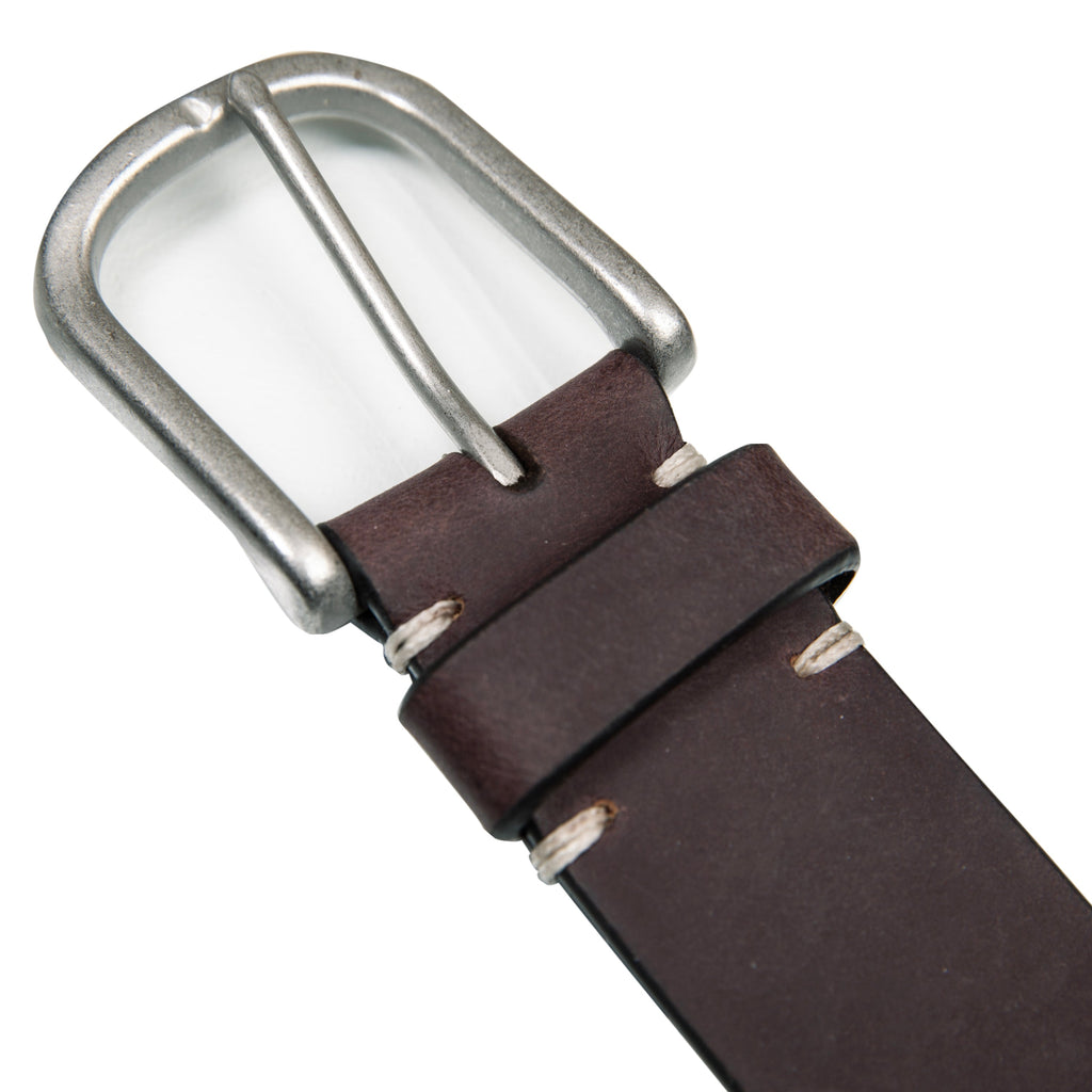 Men's Hand Tacked Leather Jean Belt