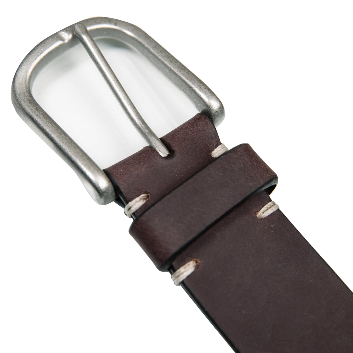 Men's Hand Tacked Leather Jean Belt
