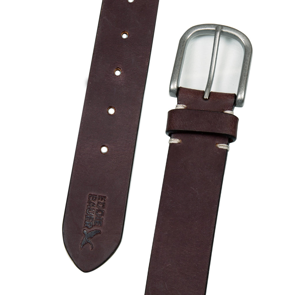 Men's Hand Tacked Leather Jean Belt