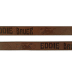 Men's Debossed Eddie Bauer Logo Leather Belt