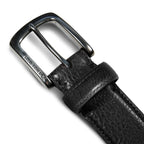 Men's Classic Feather Edge Leather Belt