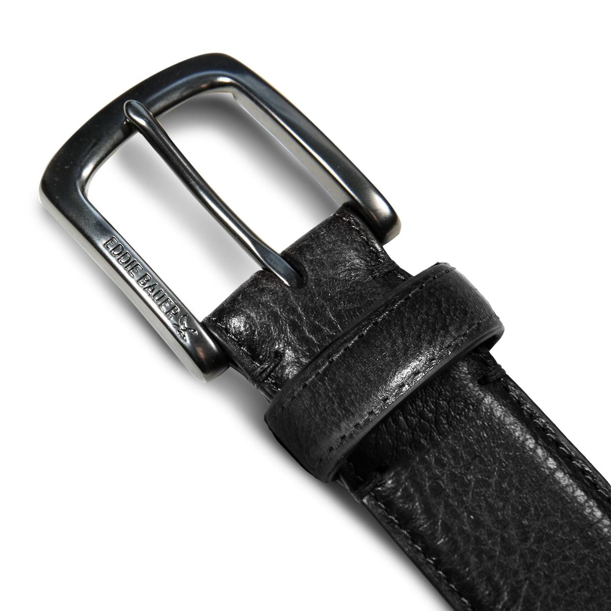 Men's Classic Feather Edge Leather Belt