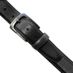 Men's Classic Feather Edge Leather Belt