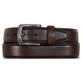 Men's Classic Feather Edge Leather Belt